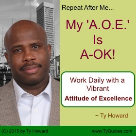 Motivational Keynote Speaker on Attitude Ty Howard