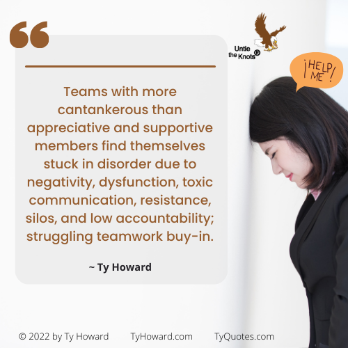 Ty Howard's Cantankerous Teams Quote