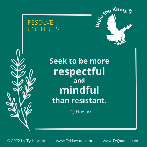 Ty Howard's Keynote and Training Programs on Conflict Resolution