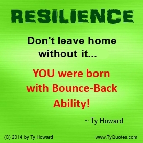 Ty Howard's Keynote and Training Programs on Resilience and Resiliency