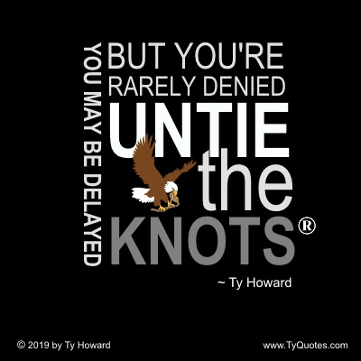 Ty Howard's One on One Untie the Knots That Tie Up Your Life Coach Ty Howard Baltimore Maryland