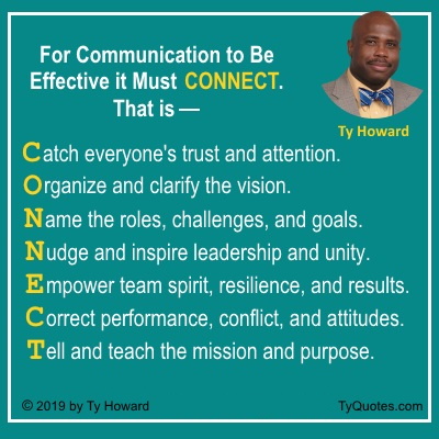 Ty Howard's Communication Coach Ty Howard Baltimore Maryland